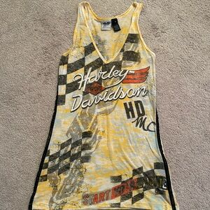 HARLEY DAVIDSON BURNOUT TANK.